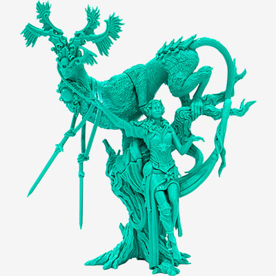 Daylight-Concept-Green-Resin-Figurine