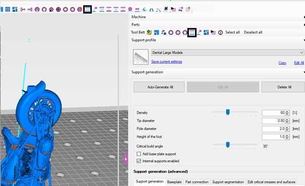 Automatically Adding Supports