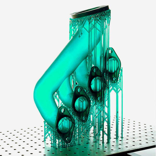 Draft 3D Printing Material Fluid Manifold